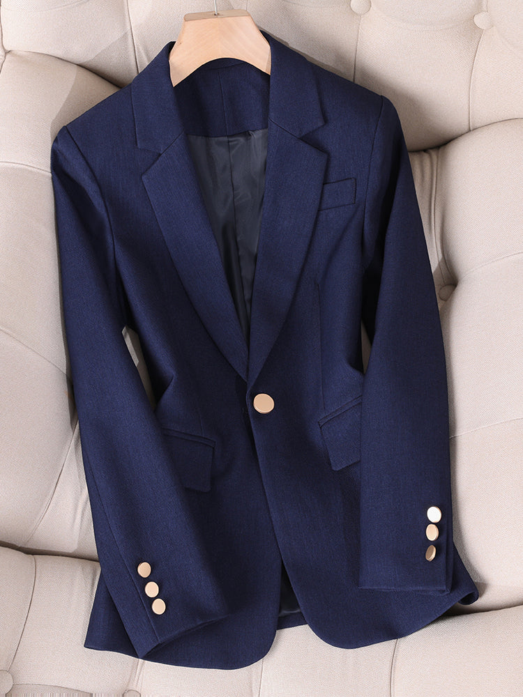 Blazer Individual Modas®- Safira - Azul