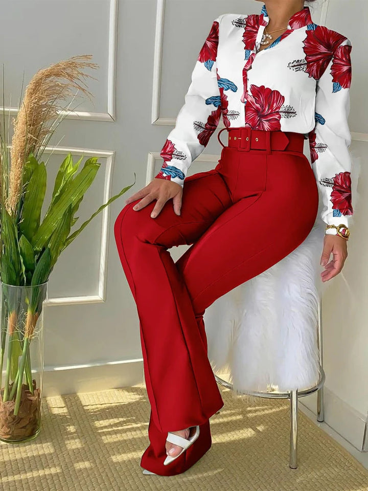 Conjunto Individual Modas®- Raquel - Vermelho