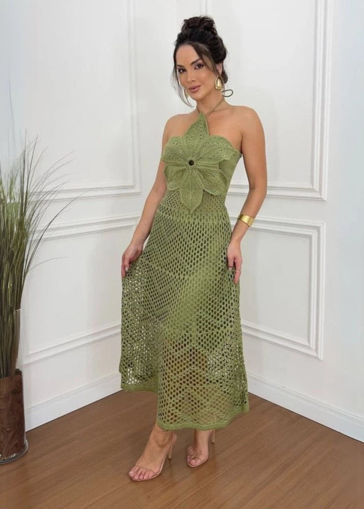 Vestido Individual Modas®- Emmy (verde)