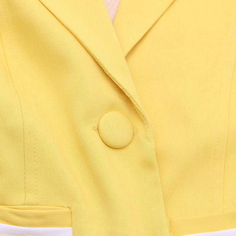 Blazer Individual Modas®- Nick - Amarelo