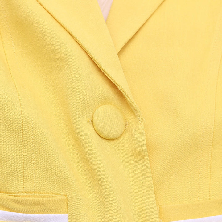 Blazer Individual Modas®- Nick - Amarelo