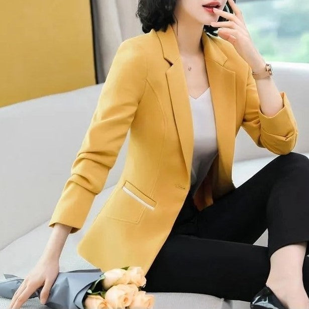 Blazer Individual Modas®- Nick - Amarelo